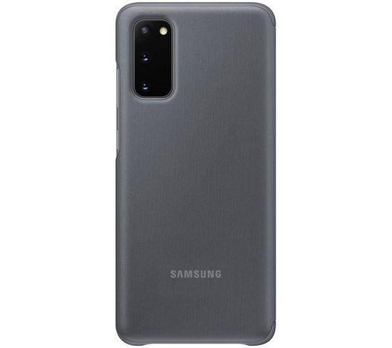 Ef-zg980cj - Clear View Cover Galaxy S20 Gris