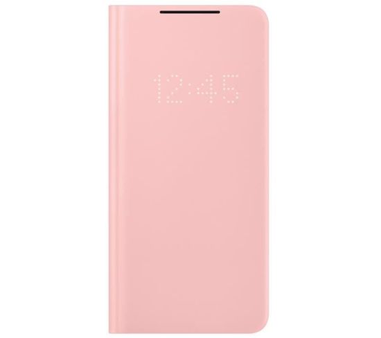 Coque Smart LED View Cover S21 Plus Rose