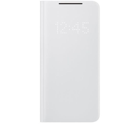 Coque Smart LED View Cover S21 Gris Clair