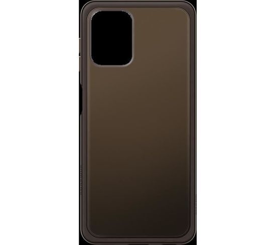 Coque Souple Transparente Galaxy A22 Noir 4g