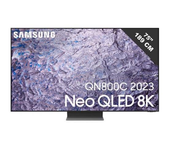 TV Neo Qled  Tq75qn800c 189 Cm 8k Uhd Smart TV 2023 Noir