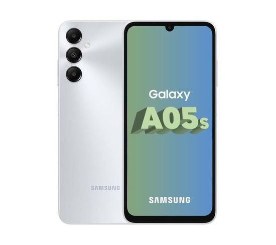 Smartphone Galaxy a05s argent 6.7" 64 Go