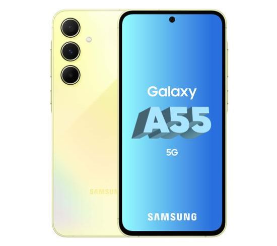 Smartphone  Galaxy A55 6,6" 5g Nano Sim 128 Go Lime