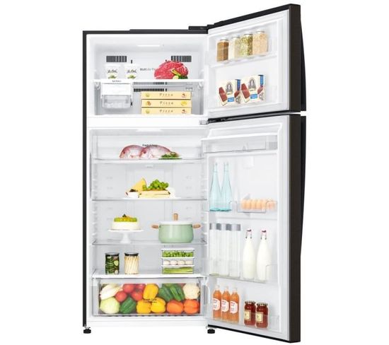 Réfrigérateur 2 portes LG GTF7850BL 509L Noir