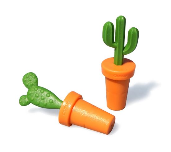 Bouchon De Bouteille Cactus Vert