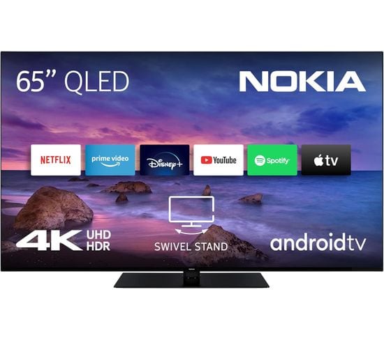 TV QLED 65" (164 Cm) 4k UHD Smart Android TV