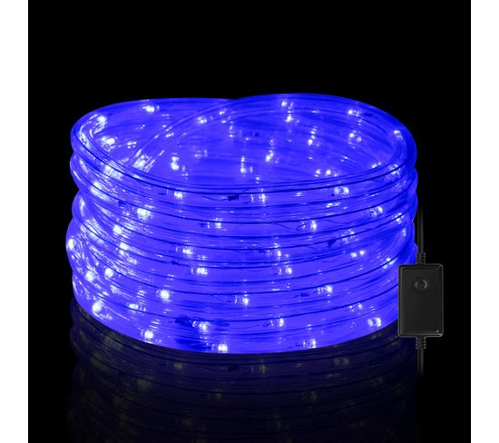 Tube Lumineux LED Multicolore Extérieur Étanche Chaîne Lumineuse Lampe Décor 30m Bleu