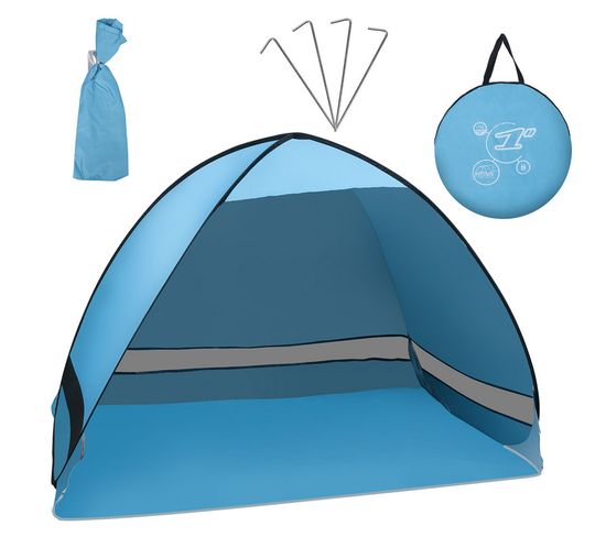 Pop Up Tente De Plage Tente De Plage Camping Uv 50+ Protection Uv