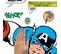 Sticker Mural Géant Marvel Captain America