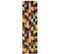 Tapis De Couloir Design Lala En Polypropylène - Multicolore - 66x230 Cm