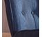 Fauteuil À Bascule En Tissu Bleu Foncé Scandinave, Rocking Chair, pour Salon, Chambre