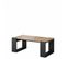 Table Basse 120x55cm Woody Couleur  Wotan Design Moderne De Haute Qualité