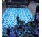 Tapis Extérieur Réversible En Plastique Recyclé Seville Bleu 120x180 Cm