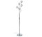 Lampadaire ANTHY Chrome