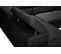 Canapé d'angle convertible gauche PHOENIX tissu chiné Monet gris foncé