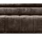 Canapé d'angle gauche relax PALLADIO tissu Monolith vison