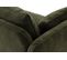 Canapé d'angle méridienne droit BECCA tissu Tokio vert