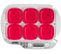 Yaourtière YG660100 MULTIDELICES EXPRESS compact - Pots - Rouge et Blanc