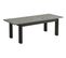 Table L.180 cm +  allonge BAXTER imitation chêne/ gris