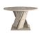 Table ronde + allonge FOREST Imitation chêne