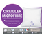 Oreiller Moelleux Microfibre - 60 X 60 - 500 Grs