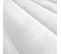 Couette Micro Enveloppante - Anti-acariens - Tempérée 200 X 200 Cm Blanc
