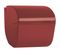 Porte Papier Design Olfa "rouge Piment" - 13.5x13.5x13 Cm - Rouge