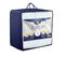 Surmatelas Luxe 160x200 Cm - Moelleux Et Confortable - Enveloppe 100% Coton - Lavable