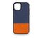 Coque Souple Bi-matière Pour iPhone 11 Pro - Bleue Et Orange