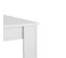 Table L.140 cm + allonge AUDREY blanc