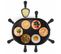 Appareil à Raclette 8 Personnes 1200w Et 6 Mini-crêpes - Doc188
