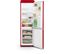 Réfrigérateur congélateur 250l rouge  - Sccb 250 Vr