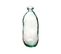 Vase bouteille H 51 cm GRANITE Transparent