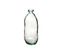 Vase bouteille H 51 cm GRANITE Transparent