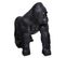 Objet Décoratif Gorille En Mouvement En Résine Noir H 35 Cm