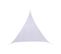 Voile D'ombrage Triangulaire Curacao - 2 X 2 X 2 M - Blanc