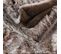 Plaid Imitation Fourrure "antartic" 180x220cm Chocolat