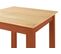 Table carrée L.70 cm PHILIPPA 100% bois massif