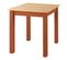 Table carrée L.70 cm PHILIPPA 100% bois massif