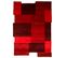Tapis Moderne Et Design Arty En Laine - Rouge - 120x170 Cm