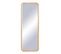 Miroir rectangle 121x44 cm LALOU Chêne