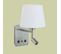 Applique Tête De Lit Chrome Lampe Et Liseuse Room2 USB