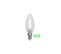 Ampoule Filament Satinée LED E14 4w Olive Blanc Médium