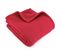 Couverture Polaire 220x240 Cm 100% Polyester 350g/m2 Teddy Rouge Framboise