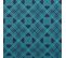 Drap Housse Imprimé 90x200 Cm Coton Talisman Bleu Paon Bonnet 30 Cm