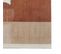 Tapis Tissé Motif Abstrait Design Terracotta 120 X 180 Cm