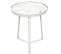 Tables Gigognes Blanches Motif Feuilles - Sova
