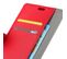 Housse Rouge Pour Nokia 2.1 Folio Grainé Avec Languette Aimantée