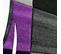 60x110 Tapis Moderne Rectangulaire Diamond Comma Violet