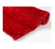 140x140 Rond Tapis Shaggy Poils Long Rond Malaidory Rouge